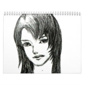 Calendrier Fille mignonne japonaise MANGA