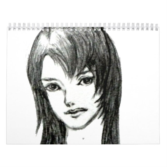 Calendrier Fille mignonne japonaise MANGA (Protection)