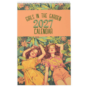 Calendrier Filles dans le Jardin 2026
