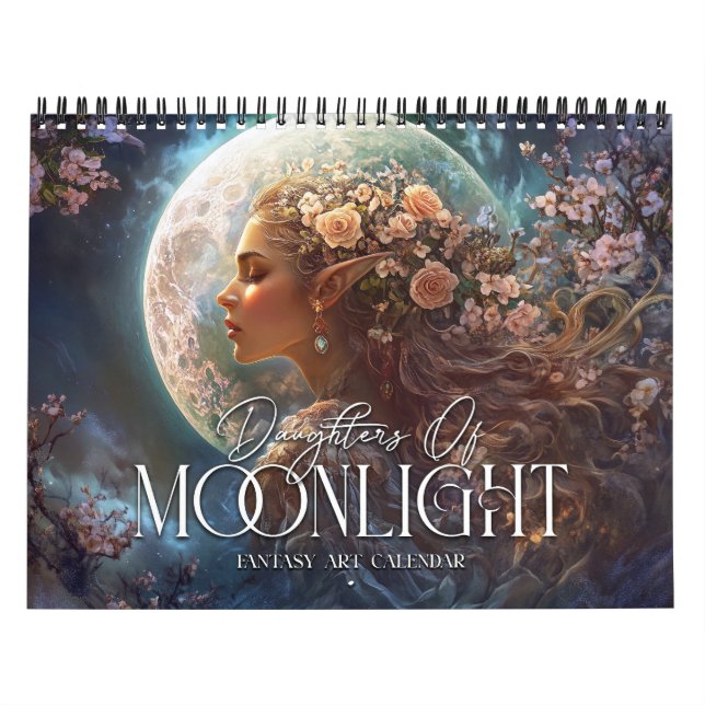 Calendrier Filles du clair de lune Fantastique 2027 (Protection)