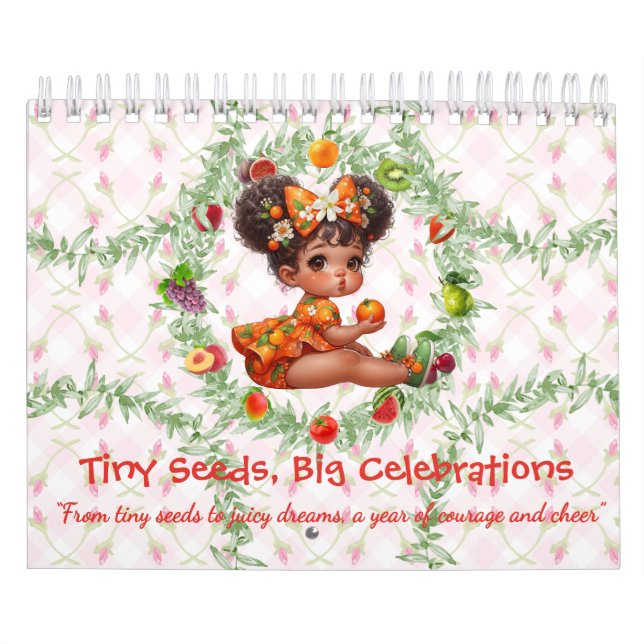 Calendrier Fillettes Fantaisistes en Robe de Fruit (Protection)