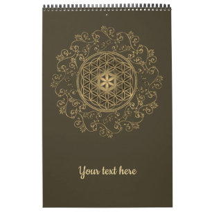 Calendrier Fleur De Vie - Ornements Vintages Mandala 2