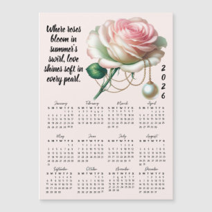 Calendrier Fleur et Pierre de Naissance de Juin