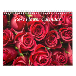 Calendrier Fleur rose 2025