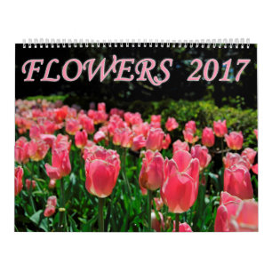 Calendrier Fleurs 2017