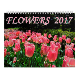 Calendrier Fleurs 2017