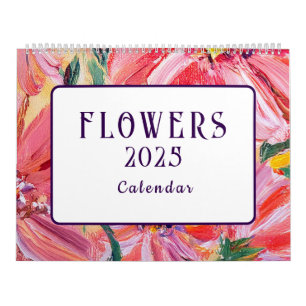 Calendrier Fleurs 2025