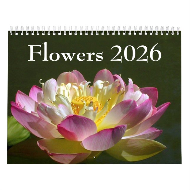 Calendrier Fleurs 2026 (Protection)