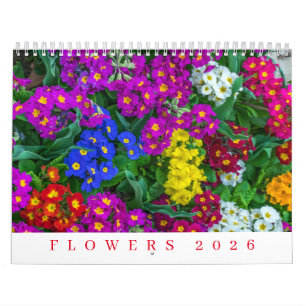 Calendrier Fleurs 2026