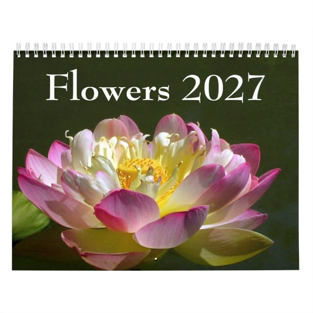 Calendrier Fleurs 2027 (Protection)