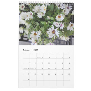 Calendrier Fleurs 2027