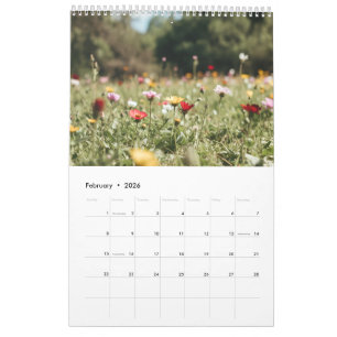 Calendrier Fleurs 2027 (Images créées par Grok)