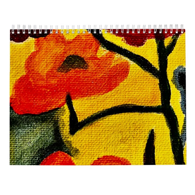 Calendrier Fleurs pour 2024 (Dos)