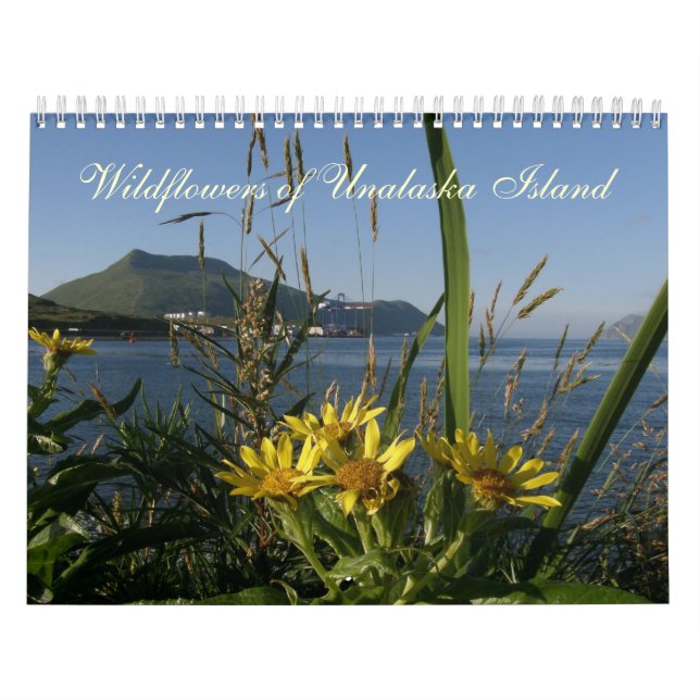 Calendrier Fleurs sauvages d'île d'Unalaska (Protection)