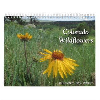 Calendrier Fleurs sauvages du Colorado