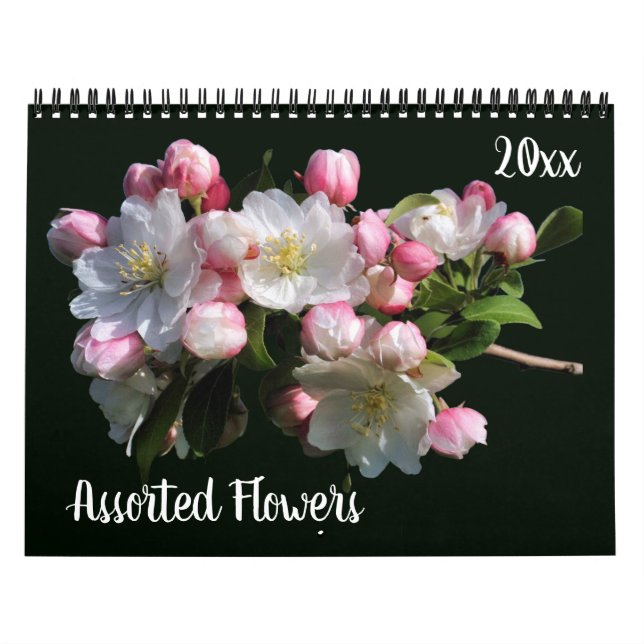 Calendrier Fleurs variées   (Protection)