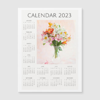 Calendrier floral 2023, Calendrier des fleurs