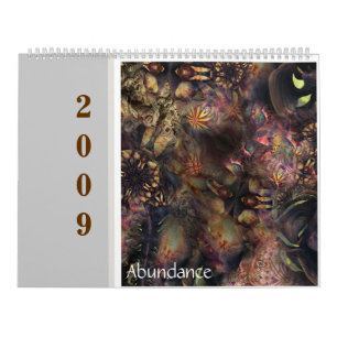 Calendrier Flore 2009 d'abondance