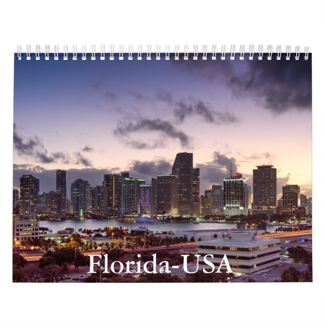 Calendrier Florida-USA (Protection)