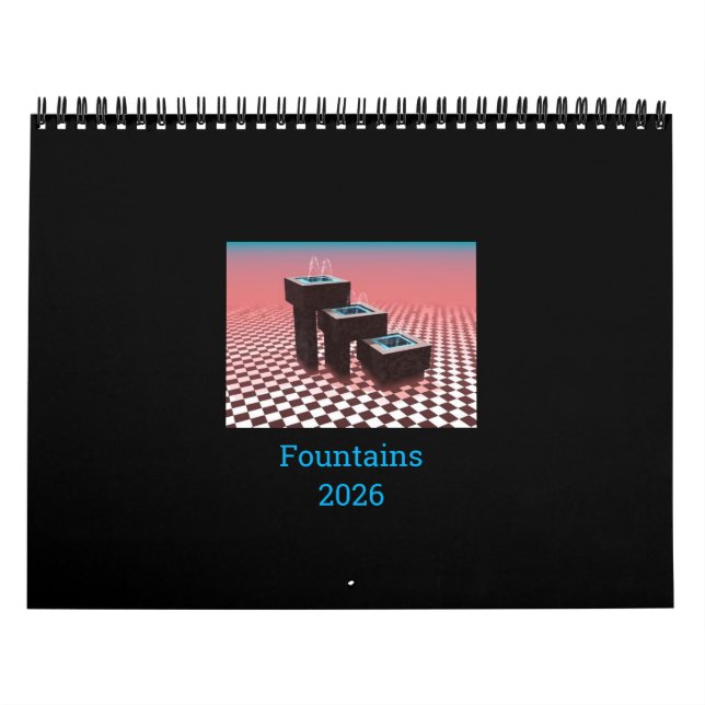 Calendrier Fontaines 2026 (Protection)