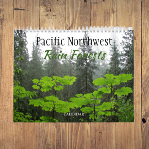 Calendrier Forêts du Pacifique Nord-Ouest