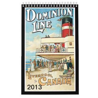 Calendrier Formes vintages de transport