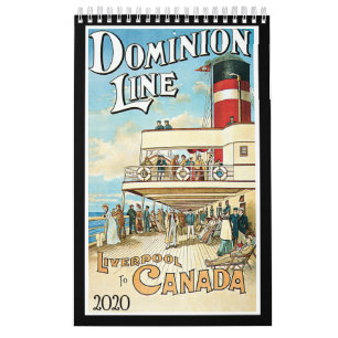 Calendrier Formes vintages de transport