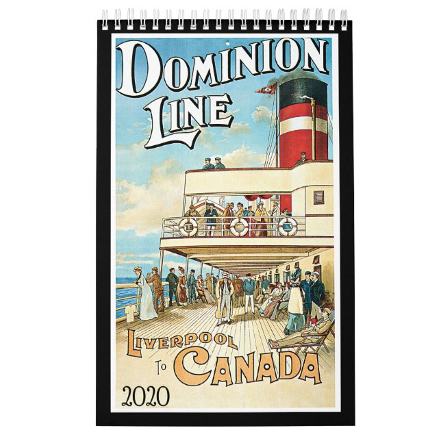 Calendrier Formes vintages de transport (Protection)