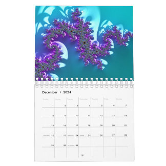 Calendrier fractale mandelbrot