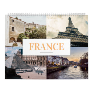 Calendrier France Accueil Art Wall Calendrier