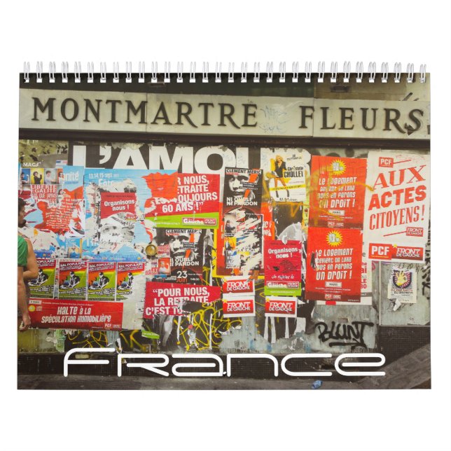 Calendrier France Paris Villes Nature Architecture Paysage (Protection)