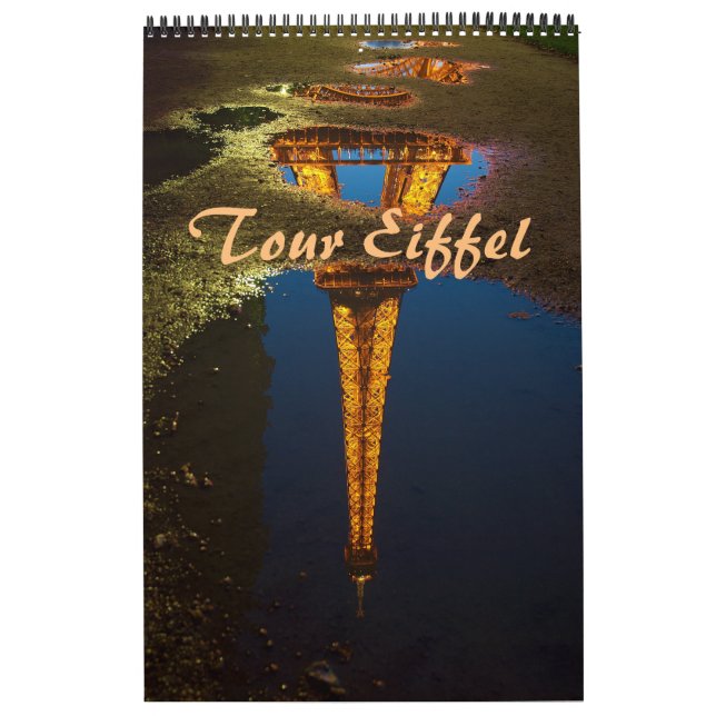 Calendrier France TOUR EIFFEL Paris - (Protection)