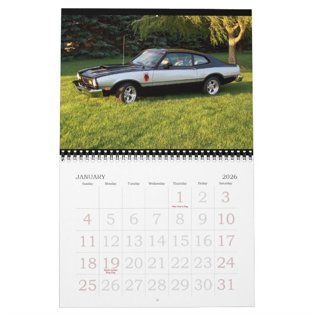 Calendrier Francs-tireurs et comètes 2012 (Jan 2026)