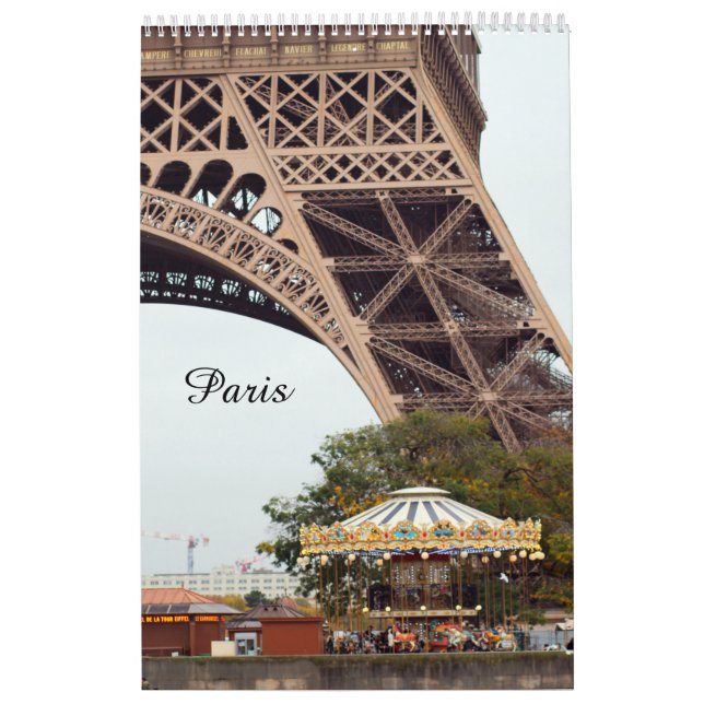Calendrier From Paris With Love Calendar (Protection)