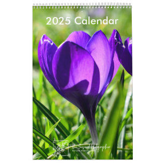 Calendrier Full Bloom 2025 Calendar one-page medium