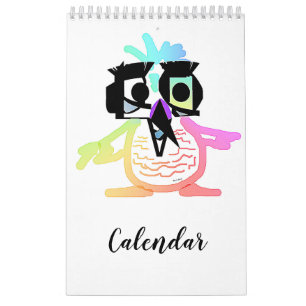 Calendrier FUNNY BIRD