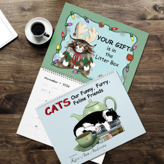Calendrier Funny Cats Humour Calendar 2026