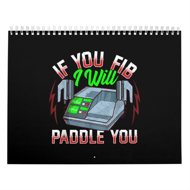 Calendrier Funny FireFighter Police Office Defibrillator (Protection)