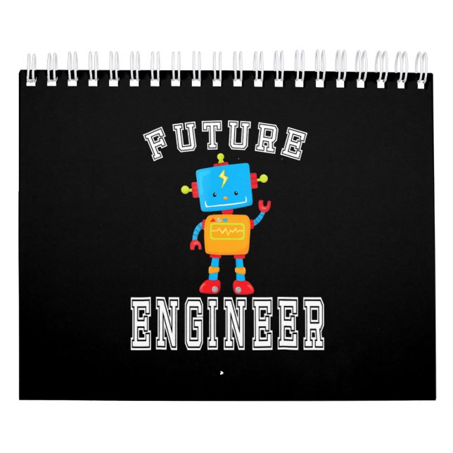 Calendrier Futur Ingénieur Costume Robot Robotique Lover Cade (Protection)
