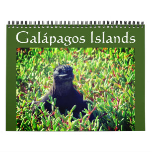Calendrier galapagos animaux 2025