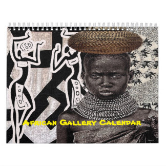 Calendrier " Galerie d'Art Africaine"