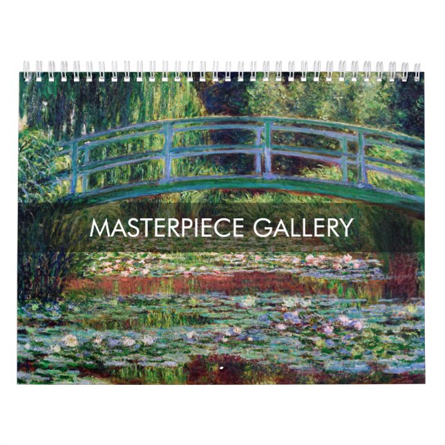 Calendrier Galerie de chefs-d'œuvre (Protection)