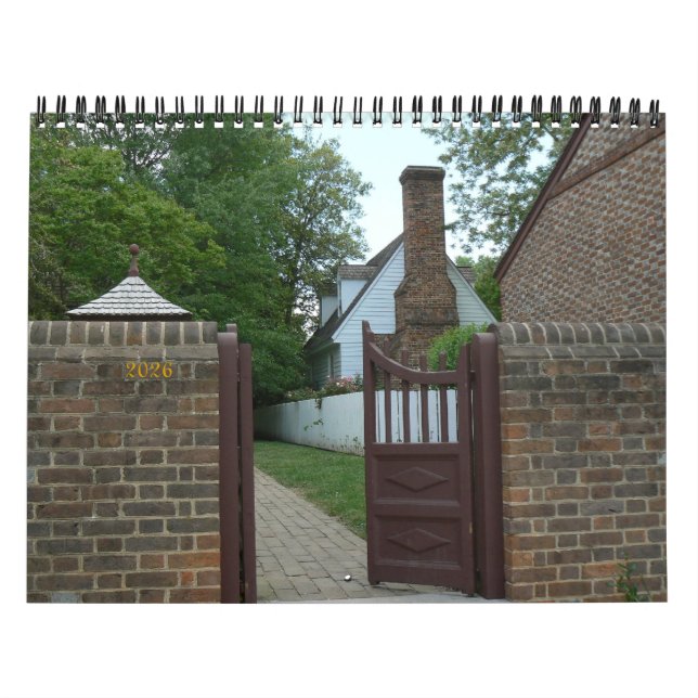 Calendrier Gates and Fences of the USA calendar (Protection)