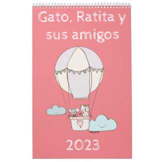 Calendrier Gato, Ratita y sus amigos.