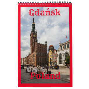 Calendrier Gdańsk - Danzig - Pologne - Europe
