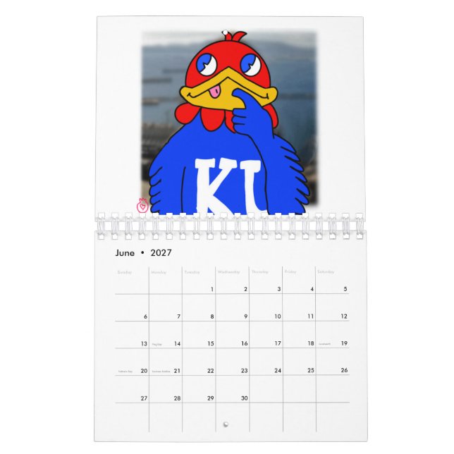 Calendrier geai hawaïen (Jun 2027)