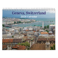 Calendrier Genève, Suisse 2026