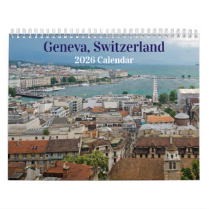 Calendrier Genève, Suisse 2026