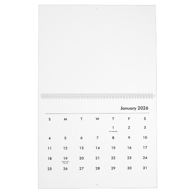 Calendrier geometric #2 (Jan 2026)