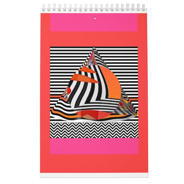 Calendrier géométrique Abstrait (Protection)